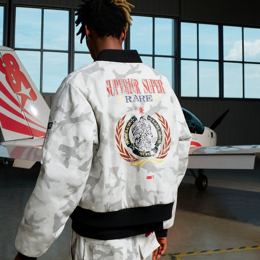 SSR "Shanjun" Embroidered Cotton-padded Camouflage Jacket