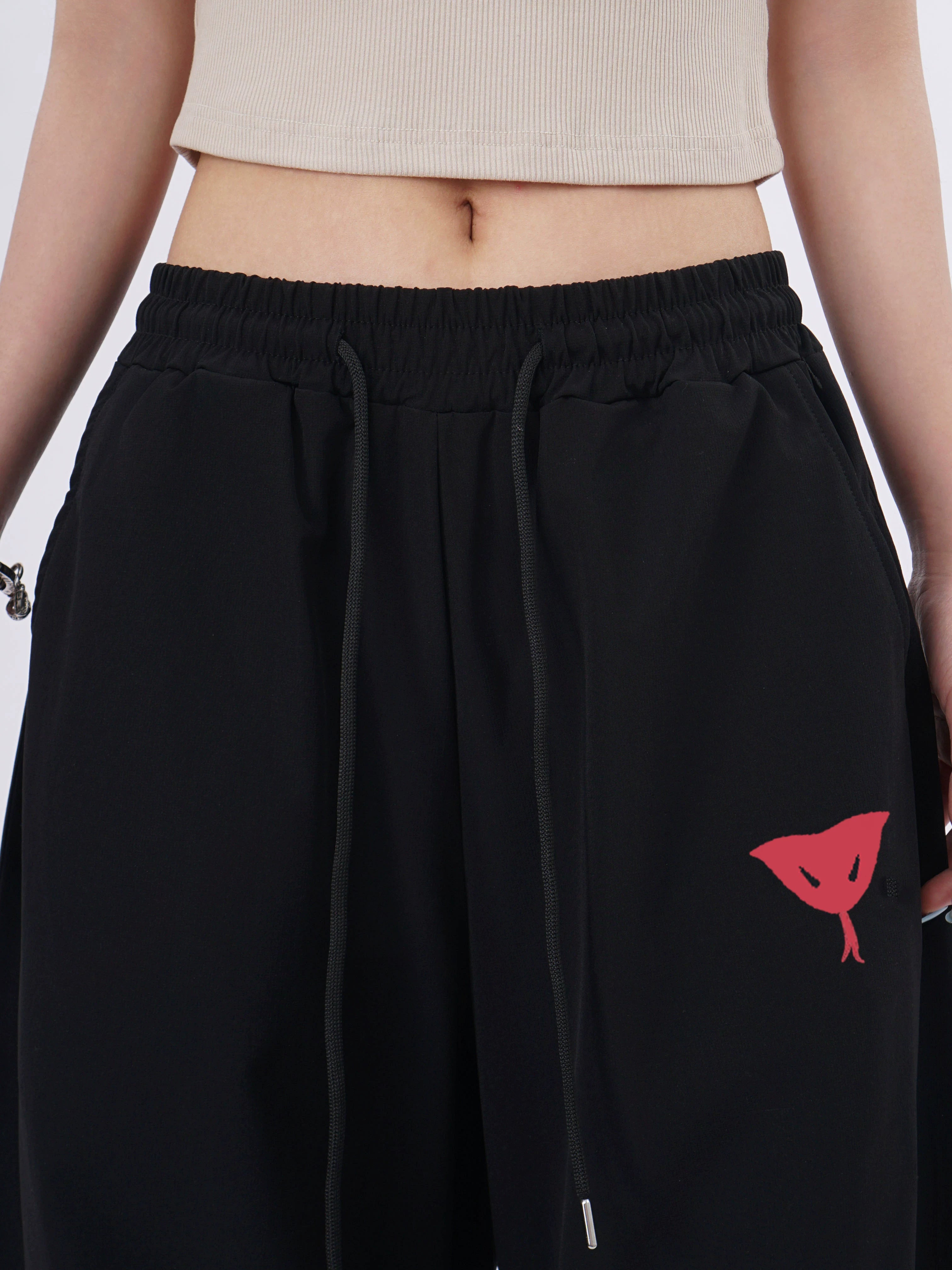 SAMUSAN Wide-Leg Hip Hop Jazz Dance Pants