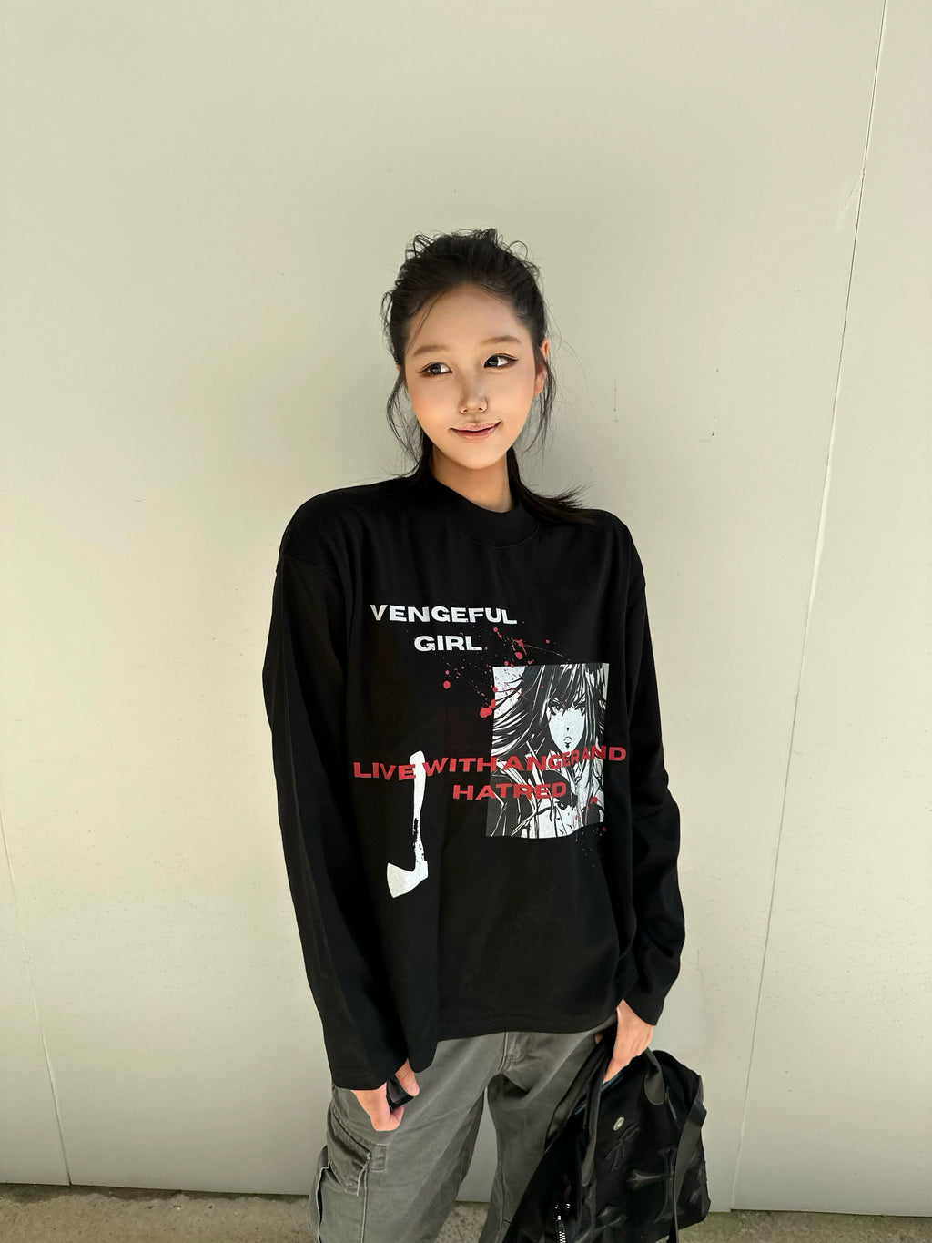 Ironthorn Vintage Loose Versatile Long Sleeve