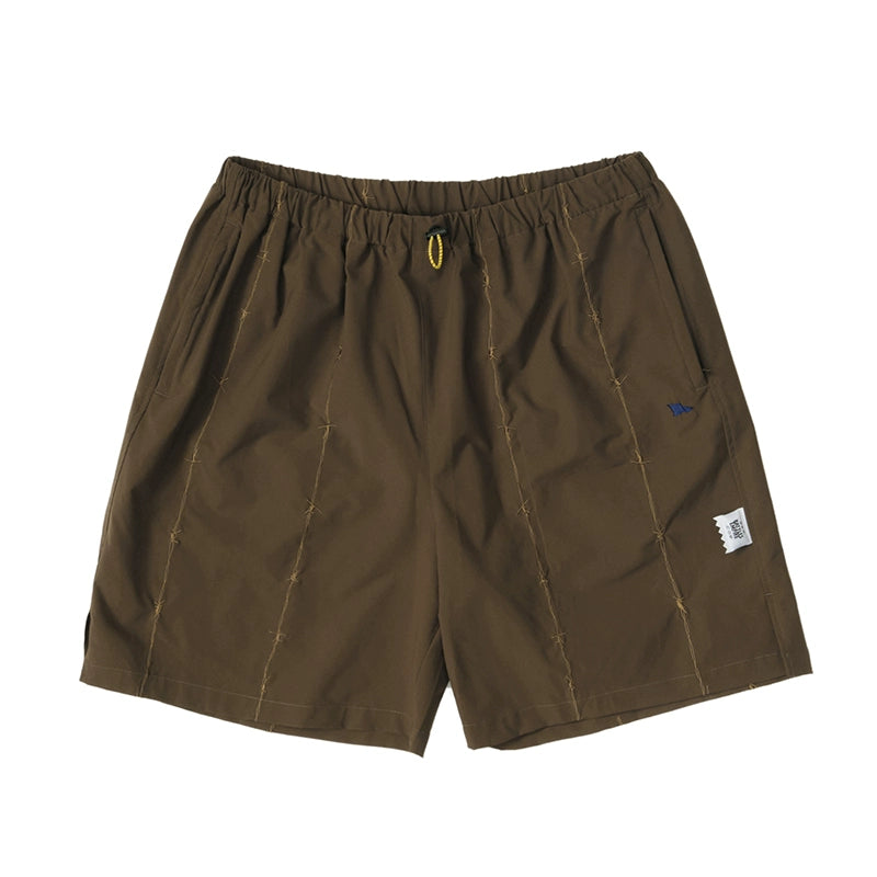 Battles Barbed Wire Embroidered Shorts
