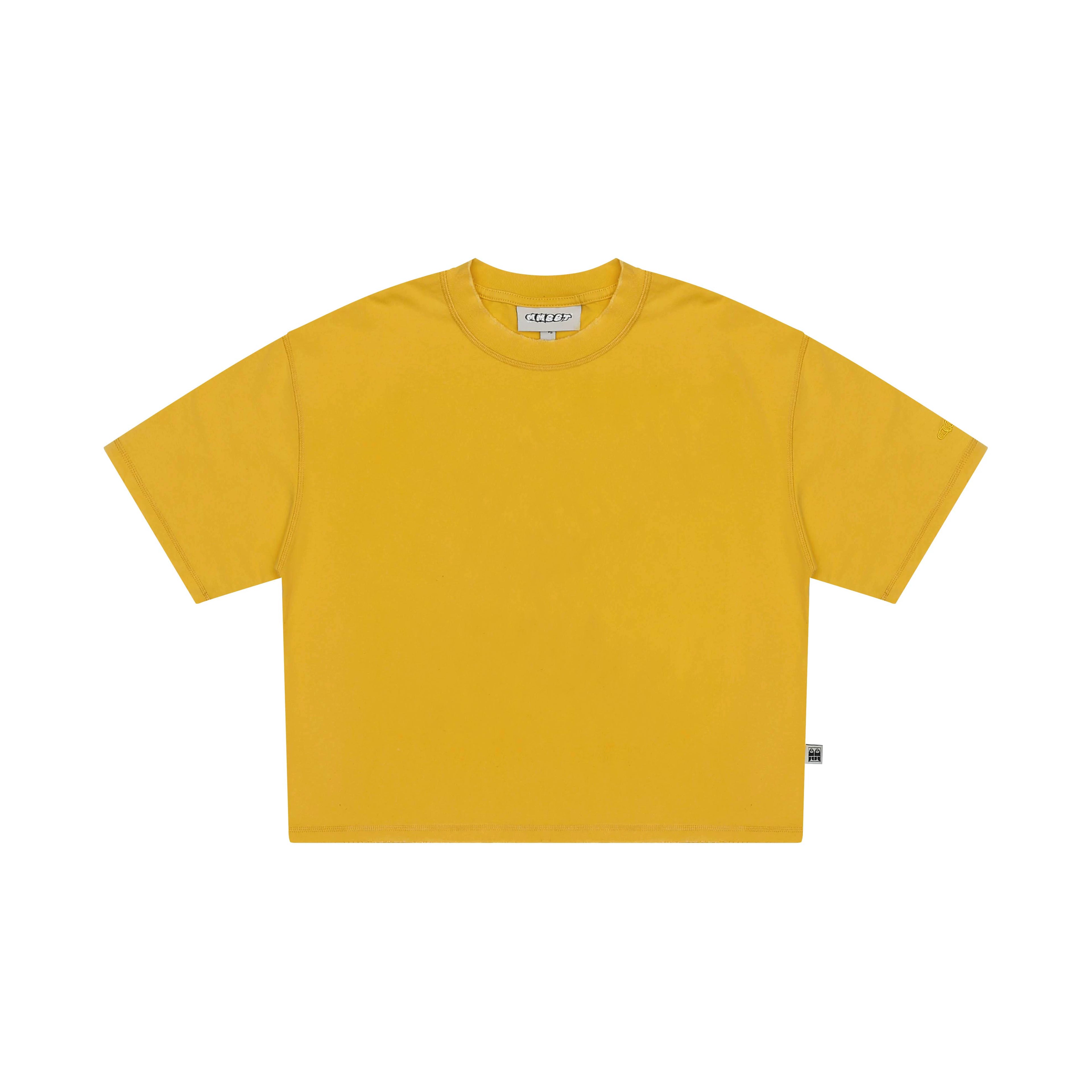 MMBBT Solid Color Worn Washed Old Tee