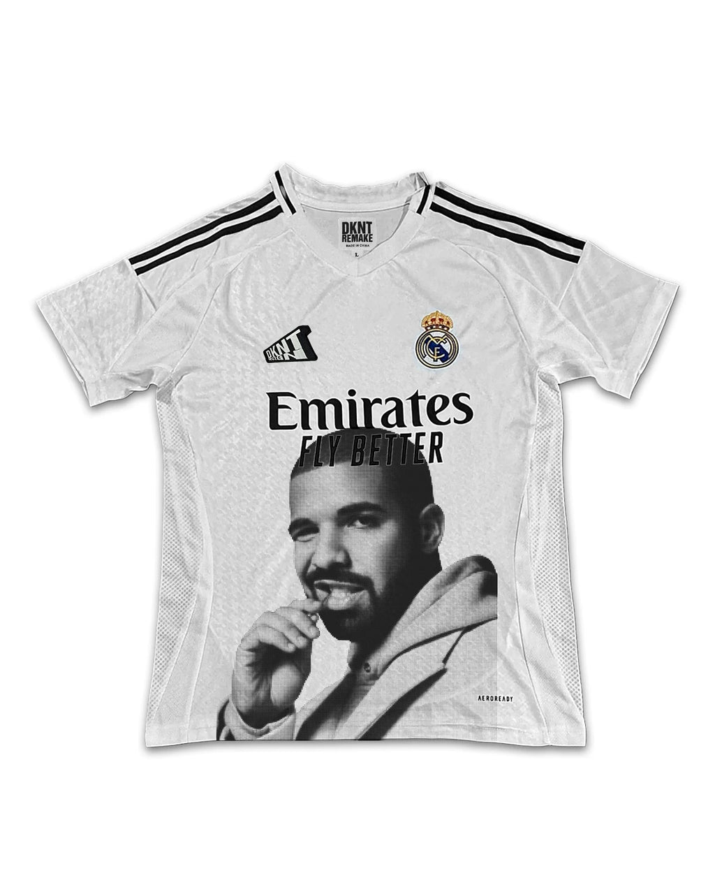 KANYE Portrait Print Casual Versatile Tee