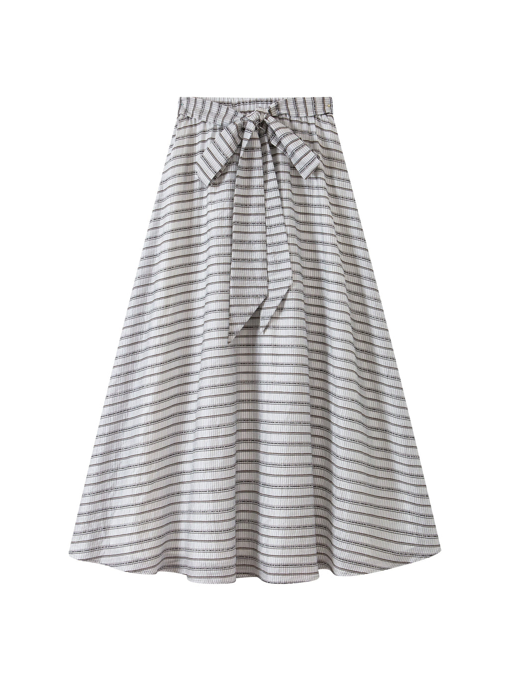 THELIGHT Striped Loose Breathable Strap Dress