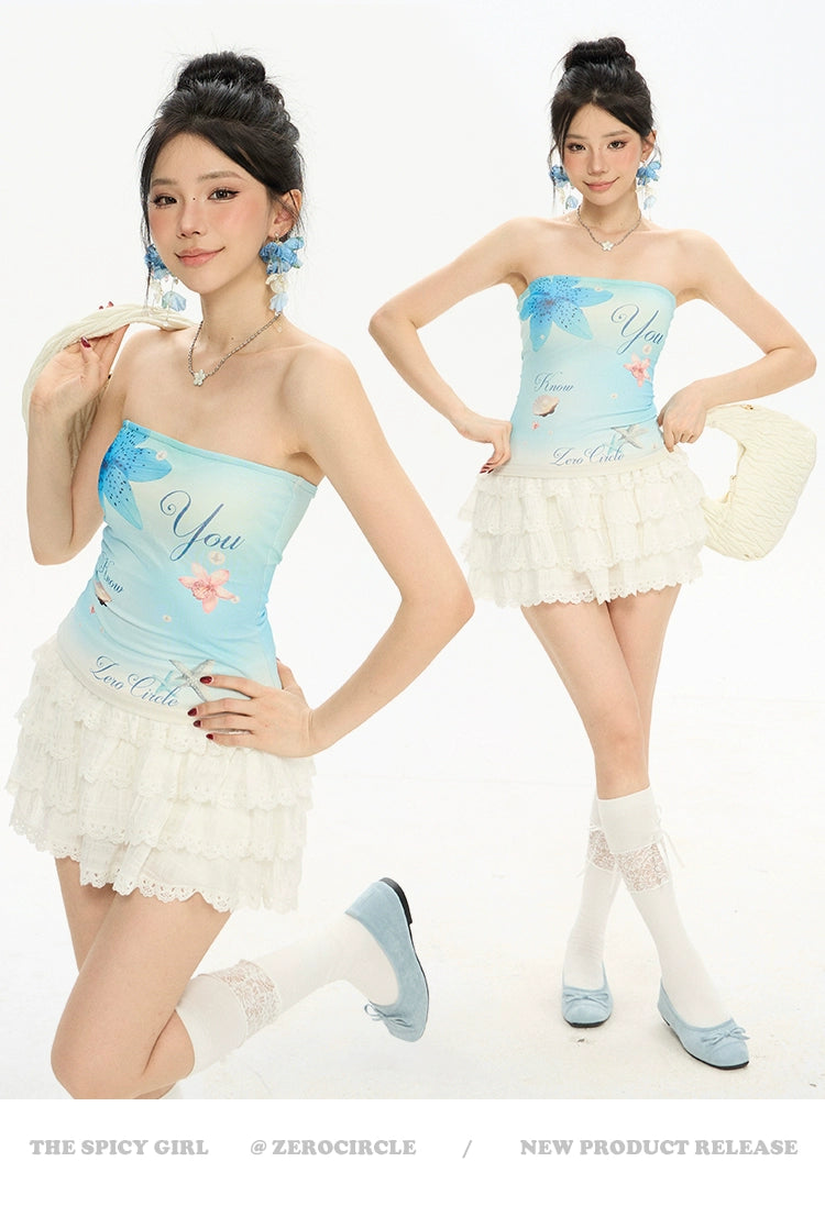 Zero Print Slim Fit Thin Tube Top