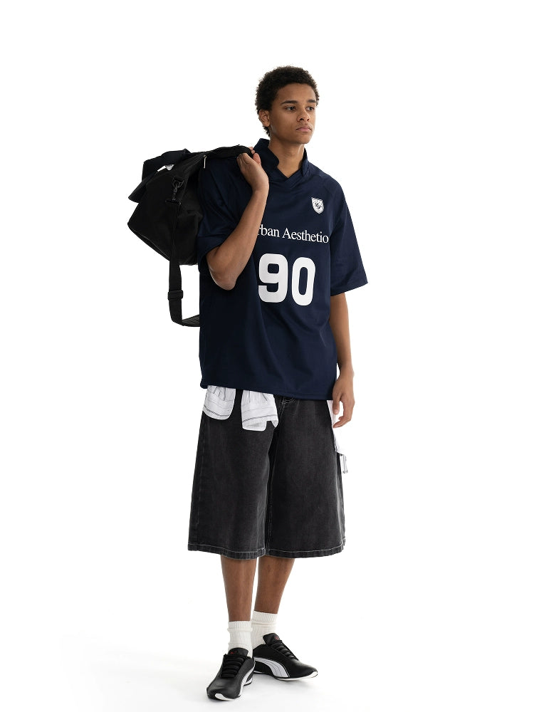 Loopsoon Retro Sports Print Tee