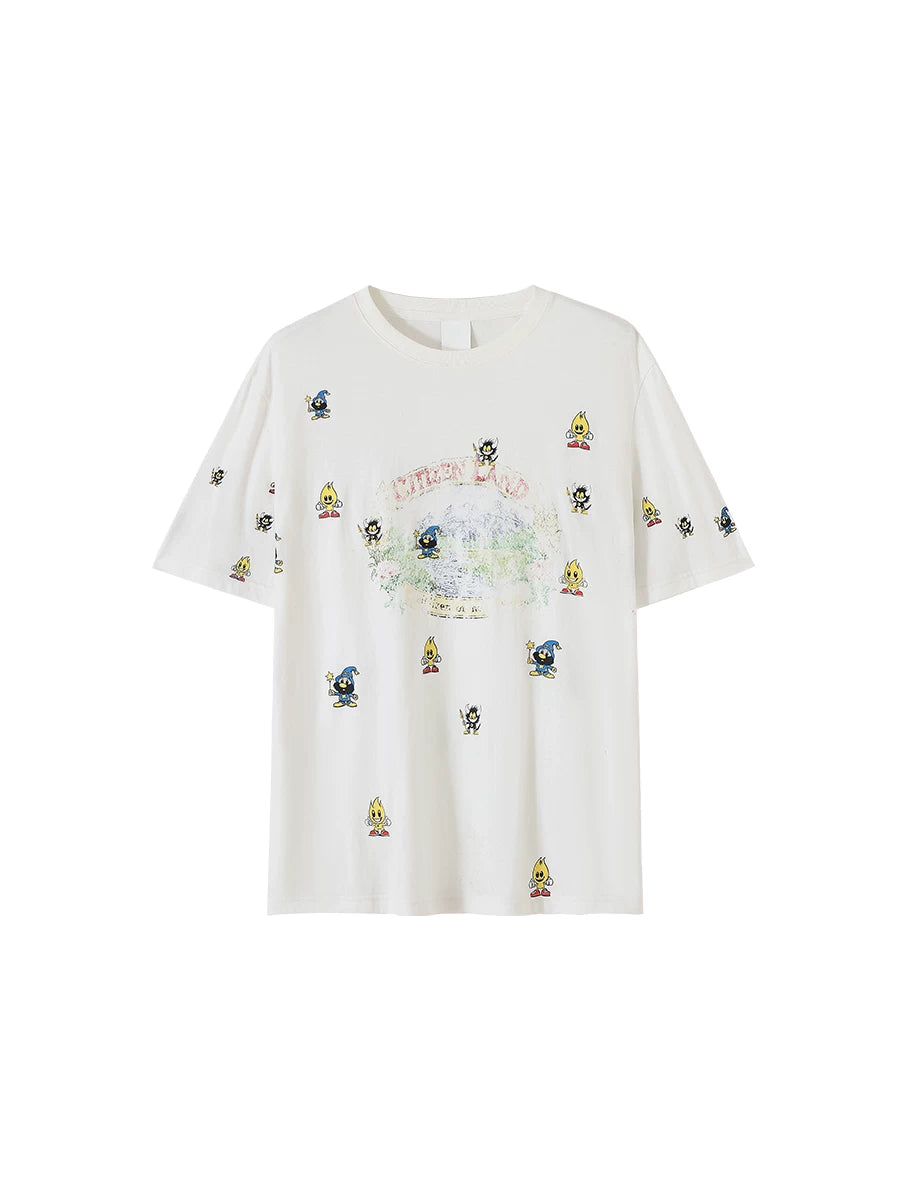 CONP Lilliput Sticker Casual Tee