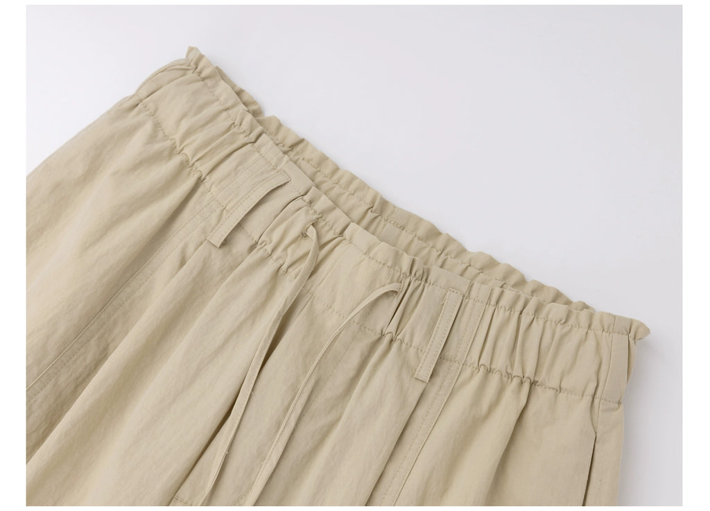 EIGHTHMONTH Drape and Thin Versatile Floor-mopping Casual Pants