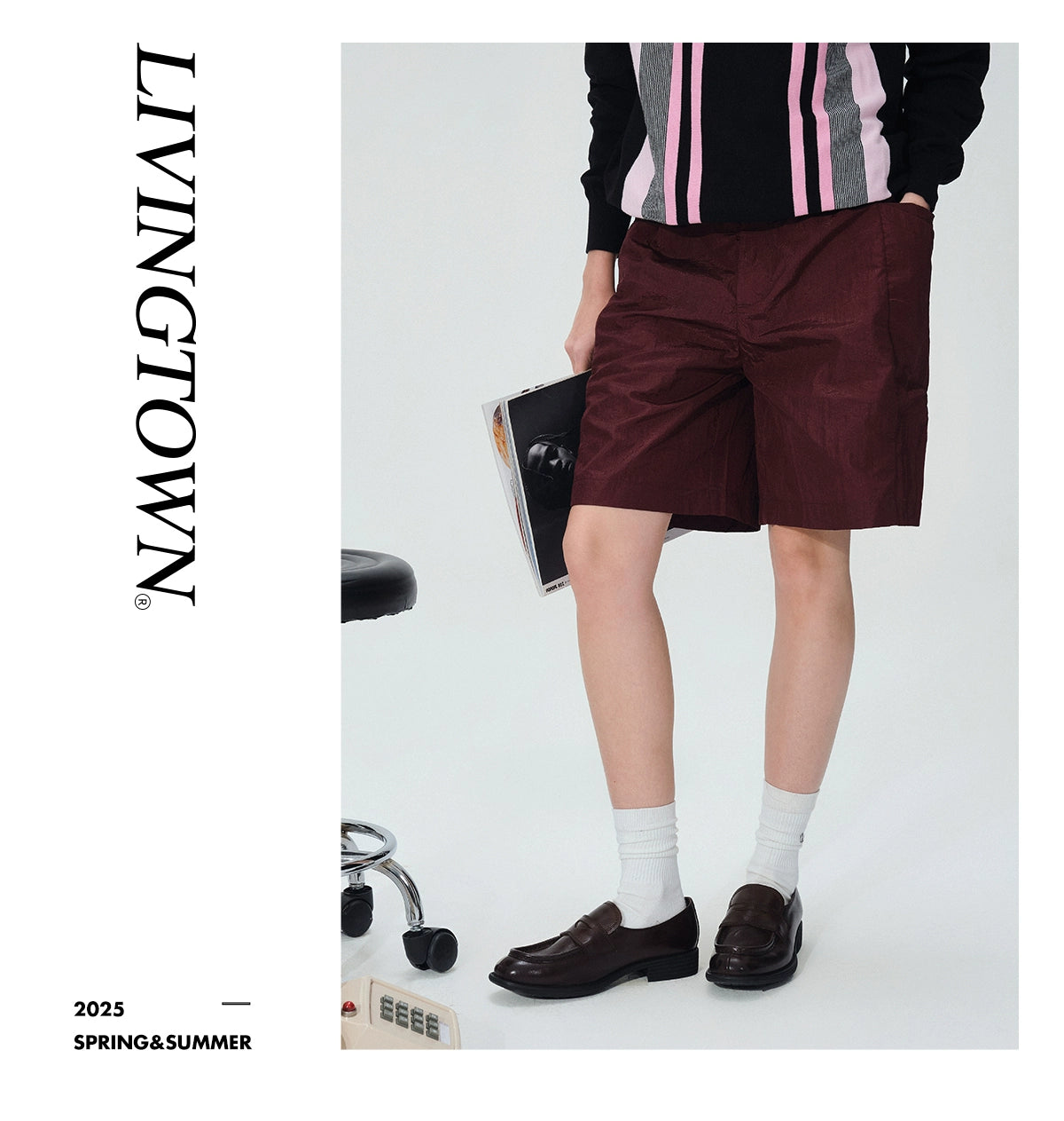 LIVINGTOWN Three-dimensional Tailoring Outdoor Sports Shorts
