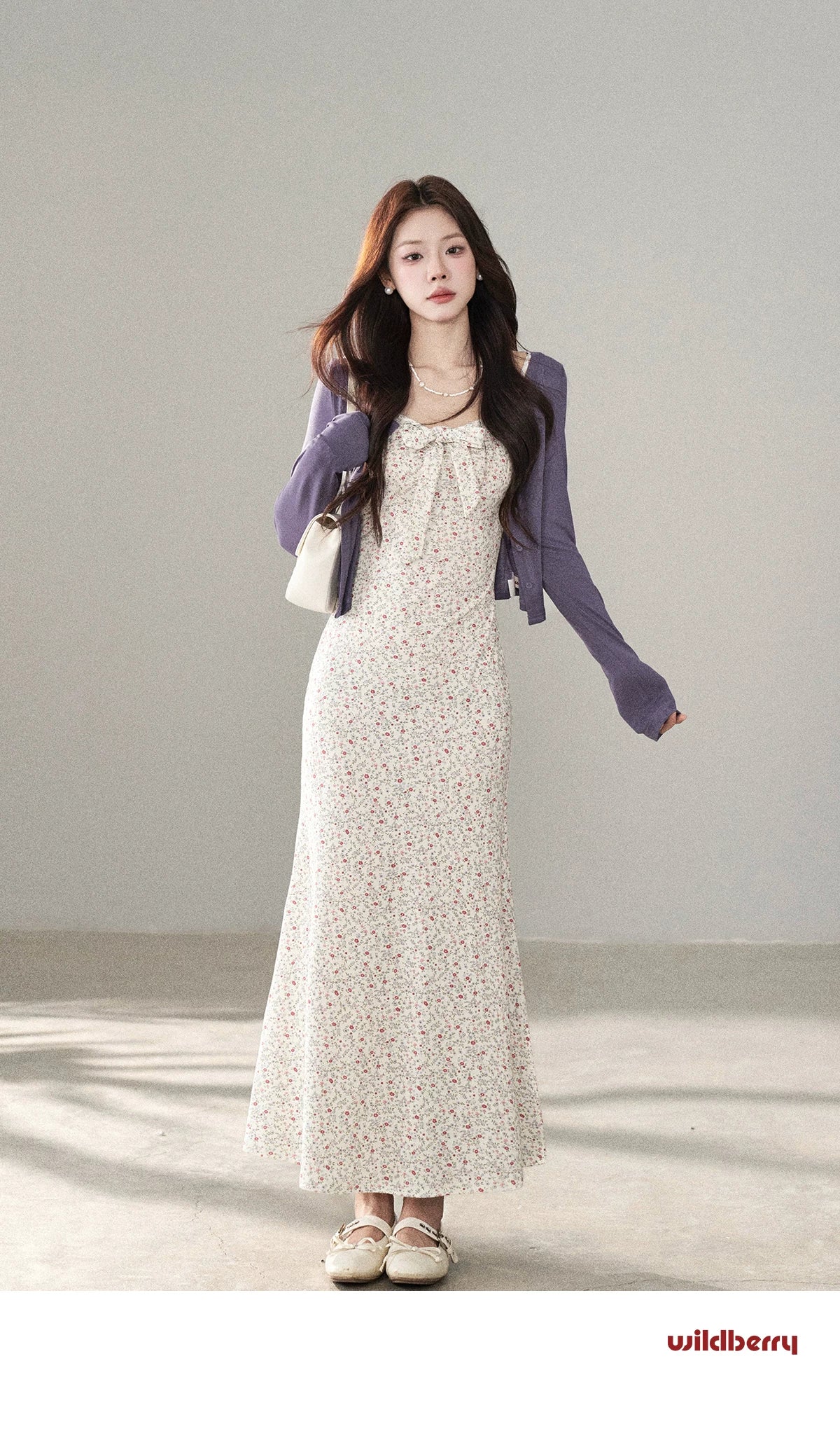 Wildberry Floral Suspender Dress