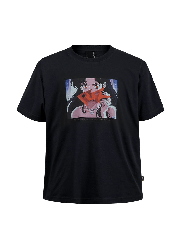 Remedy Mask Loose Guochao Tee