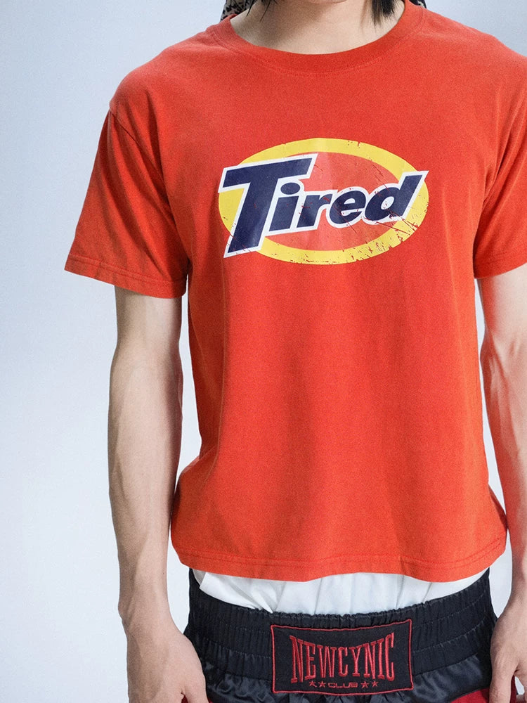 CNCISM Retro Front Shoulder Short Tee