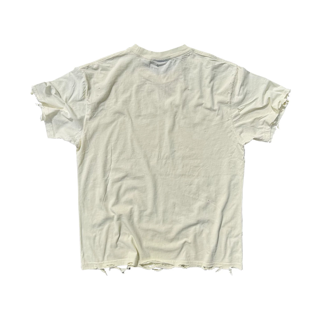 SHIBU Retro Personality Pixel Wind Round Neck Tee