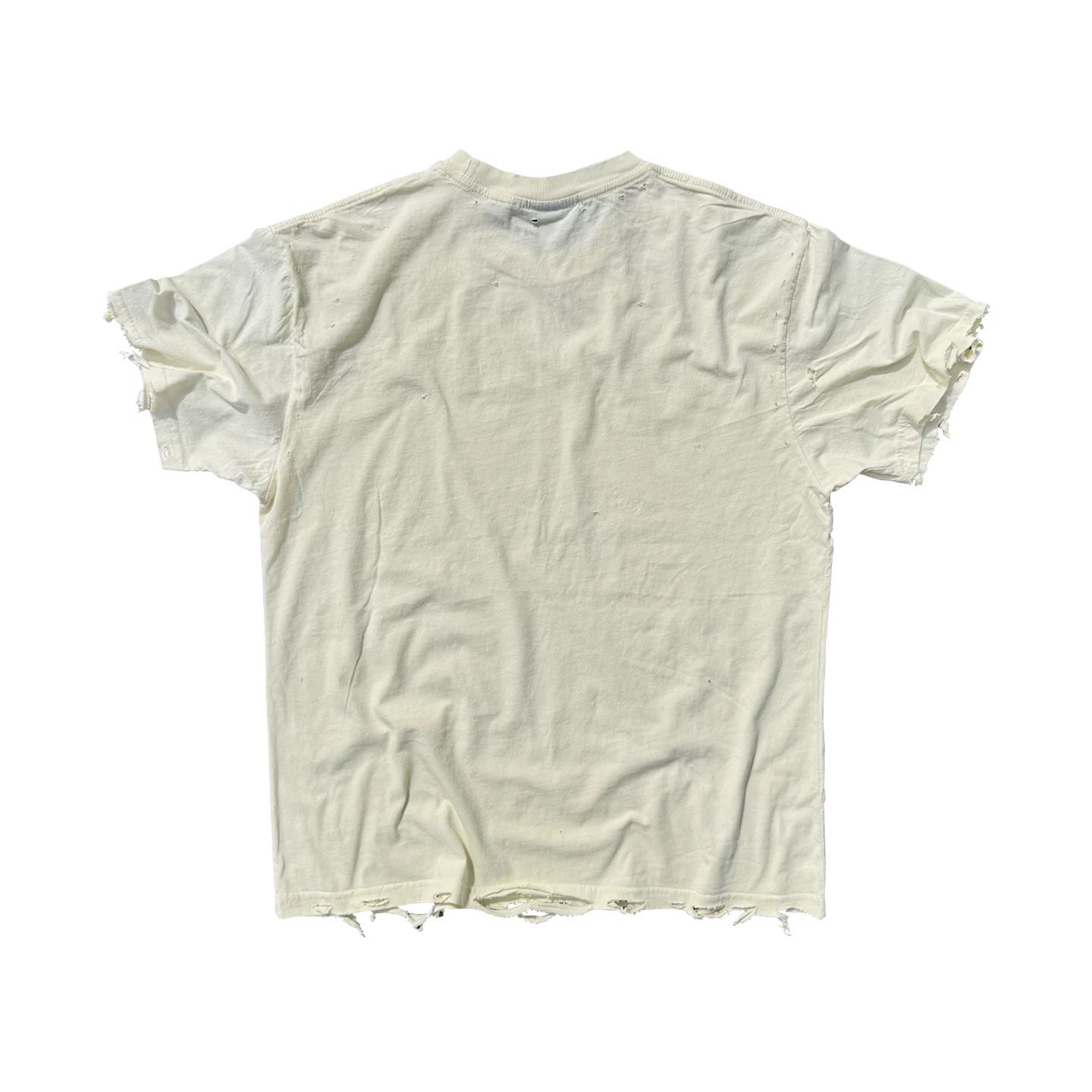 SHIBU Retro Personality Pixel Wind Round Neck Tee