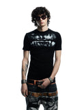 DND4DES Tight Print Elastic Casual Backing Tee