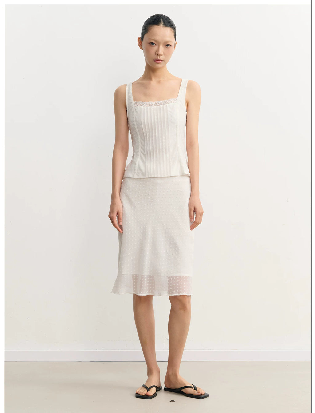 LINY LIBERTY Vintage Polka Dot Skirt