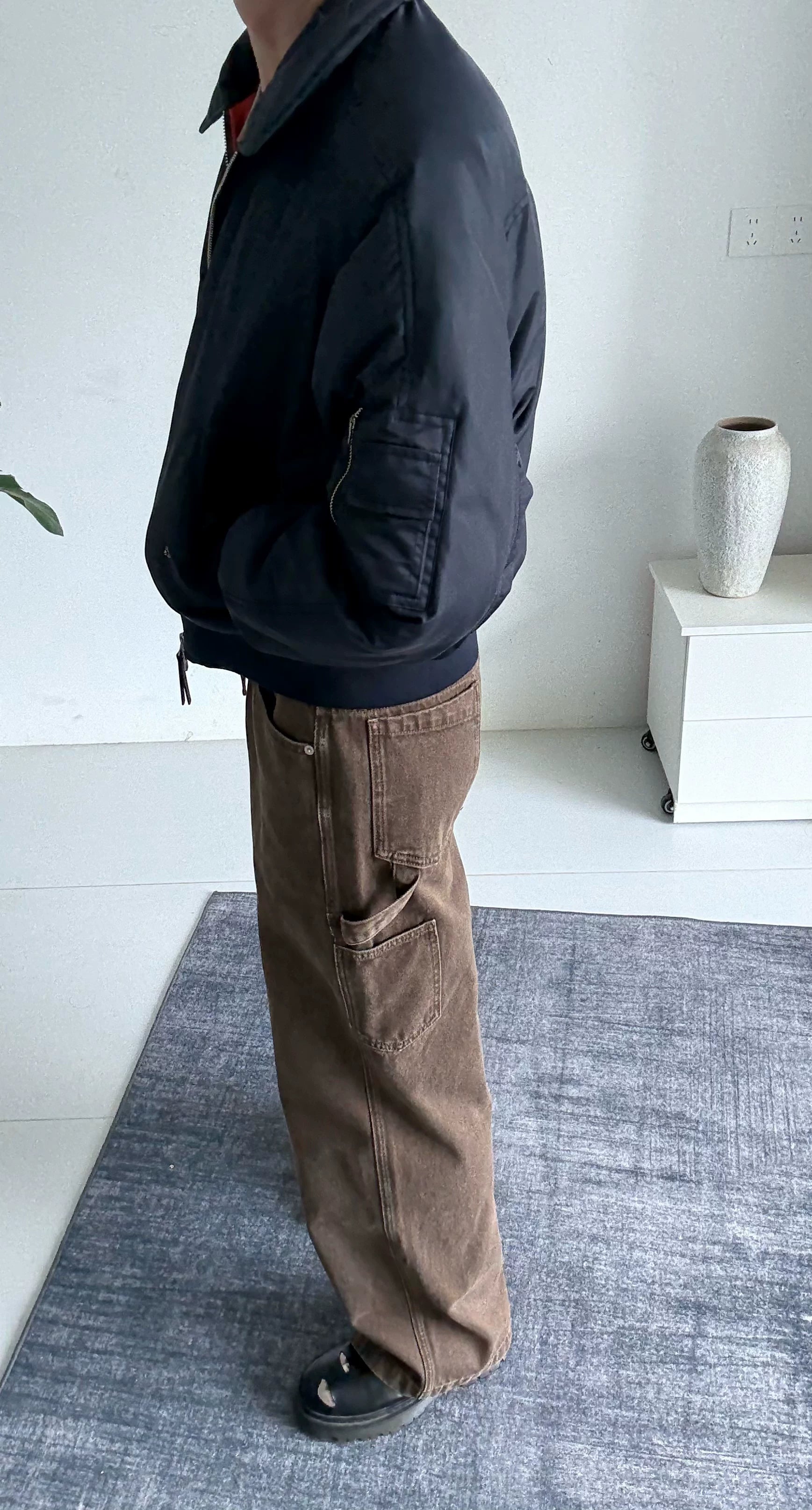 Southfish Straight-leg Baggy Jeans