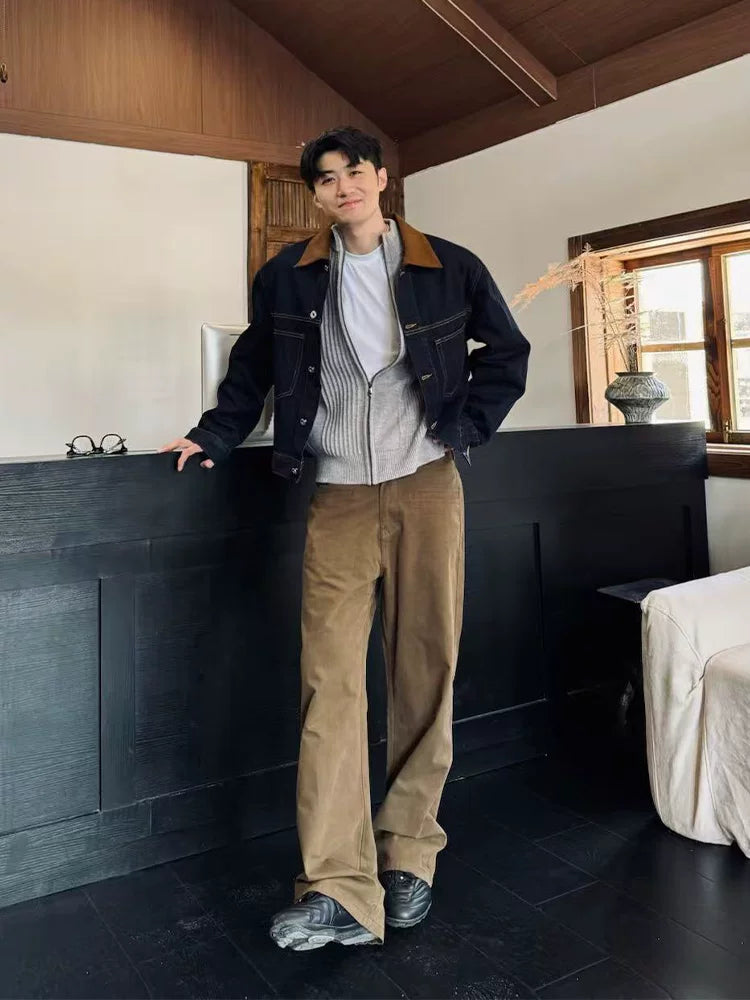 ZOZOFOREST Pearl Sail Bamboo Cloth Casual Logging Legal Pants