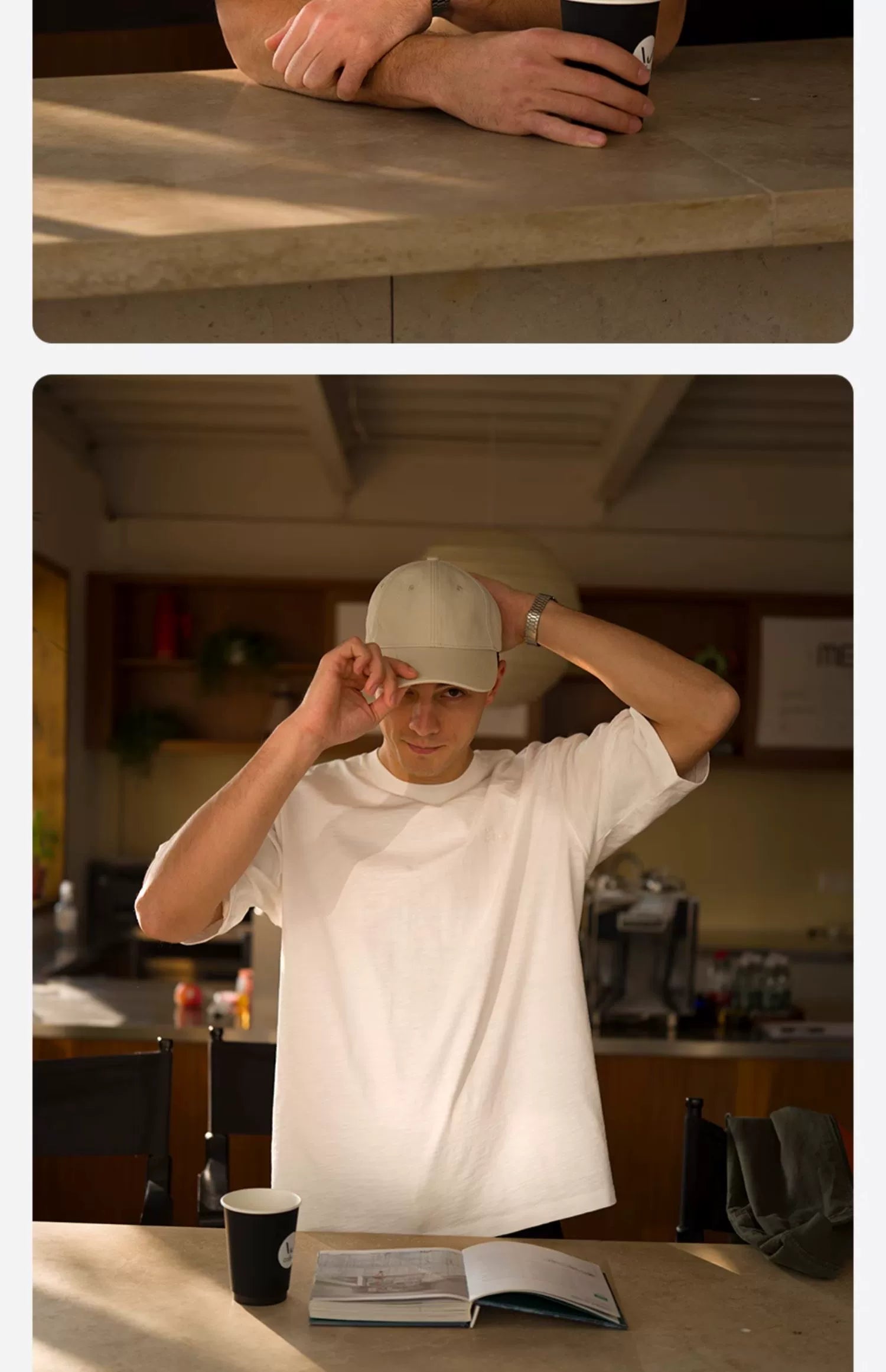 SIMWOOD Embroidery Casual Versatile Tee
