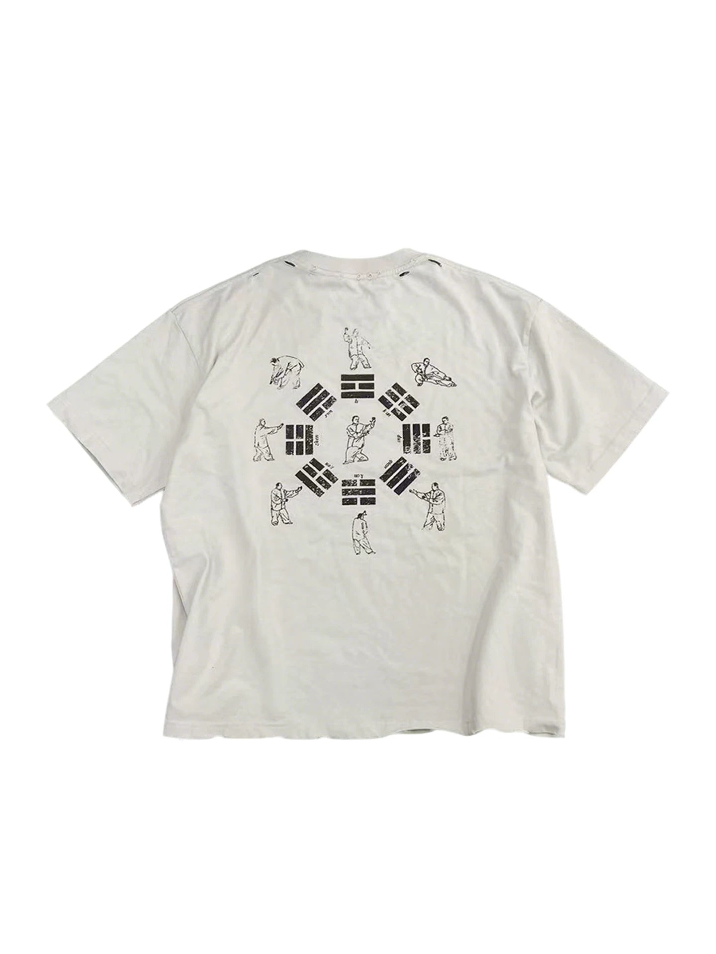 Luuucam Old Hemming Casual Tee