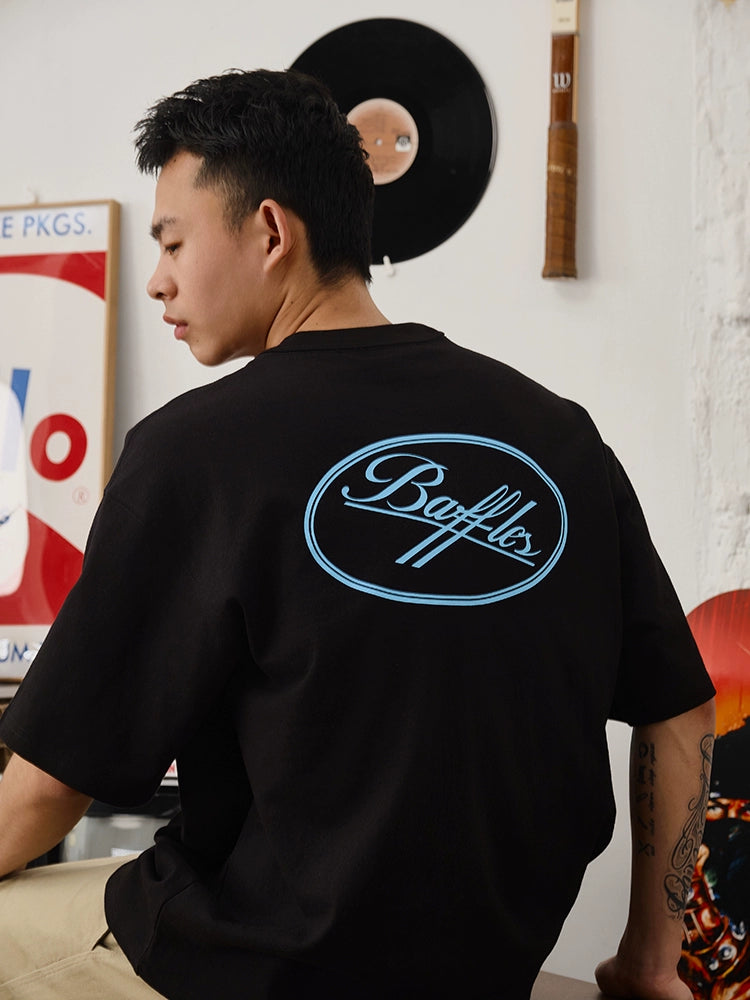 Battles Retro Crew Neck Loose Tee