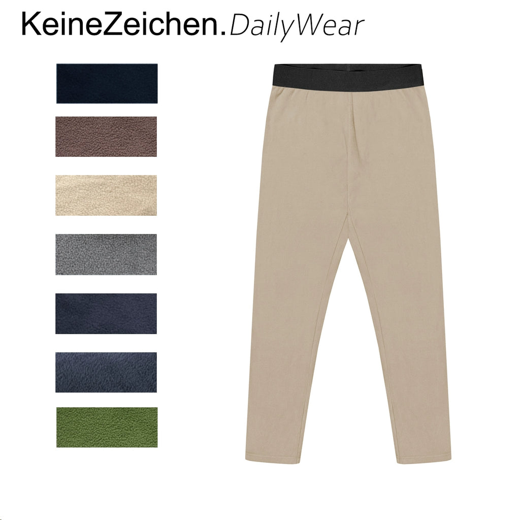 NO LOGO Warm Fleece Leggings