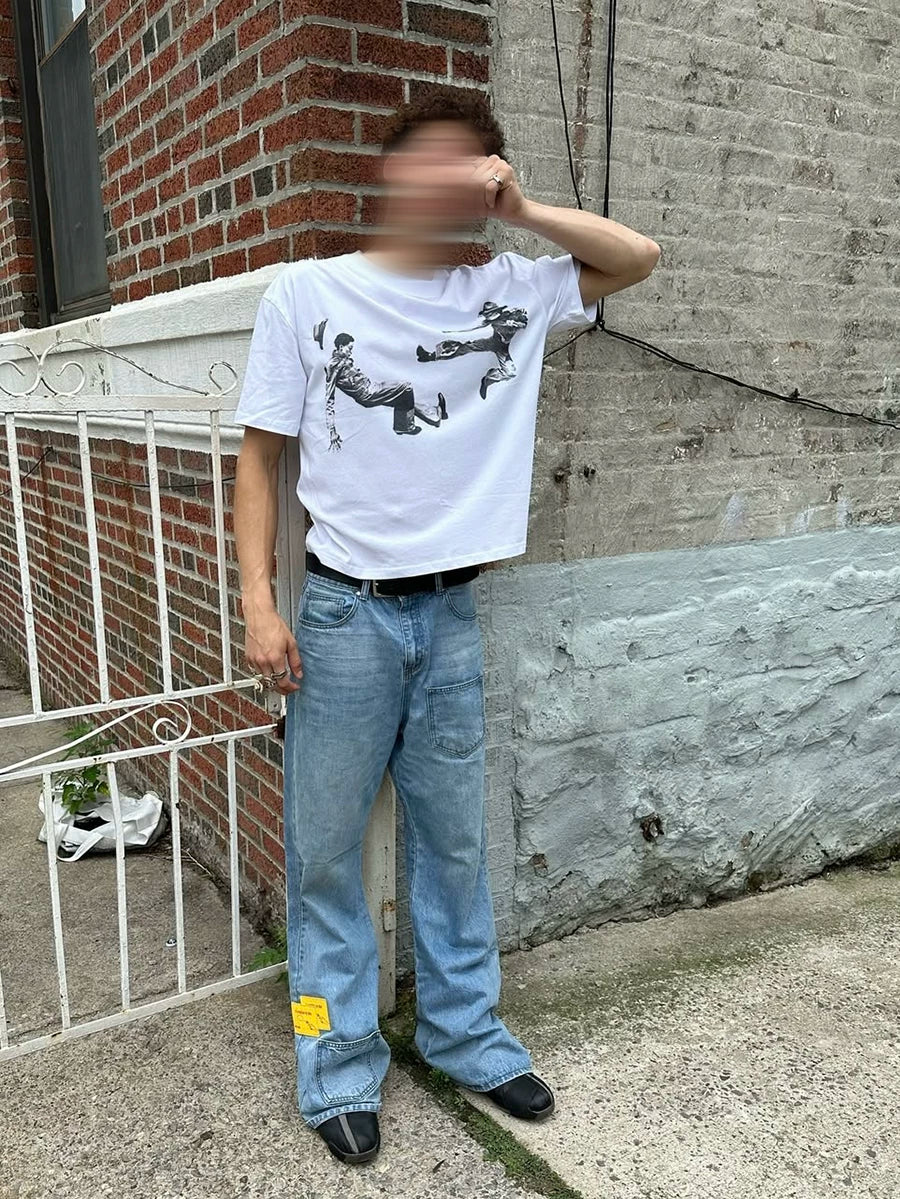 FTS Crew Neck Casual Versatile Tee