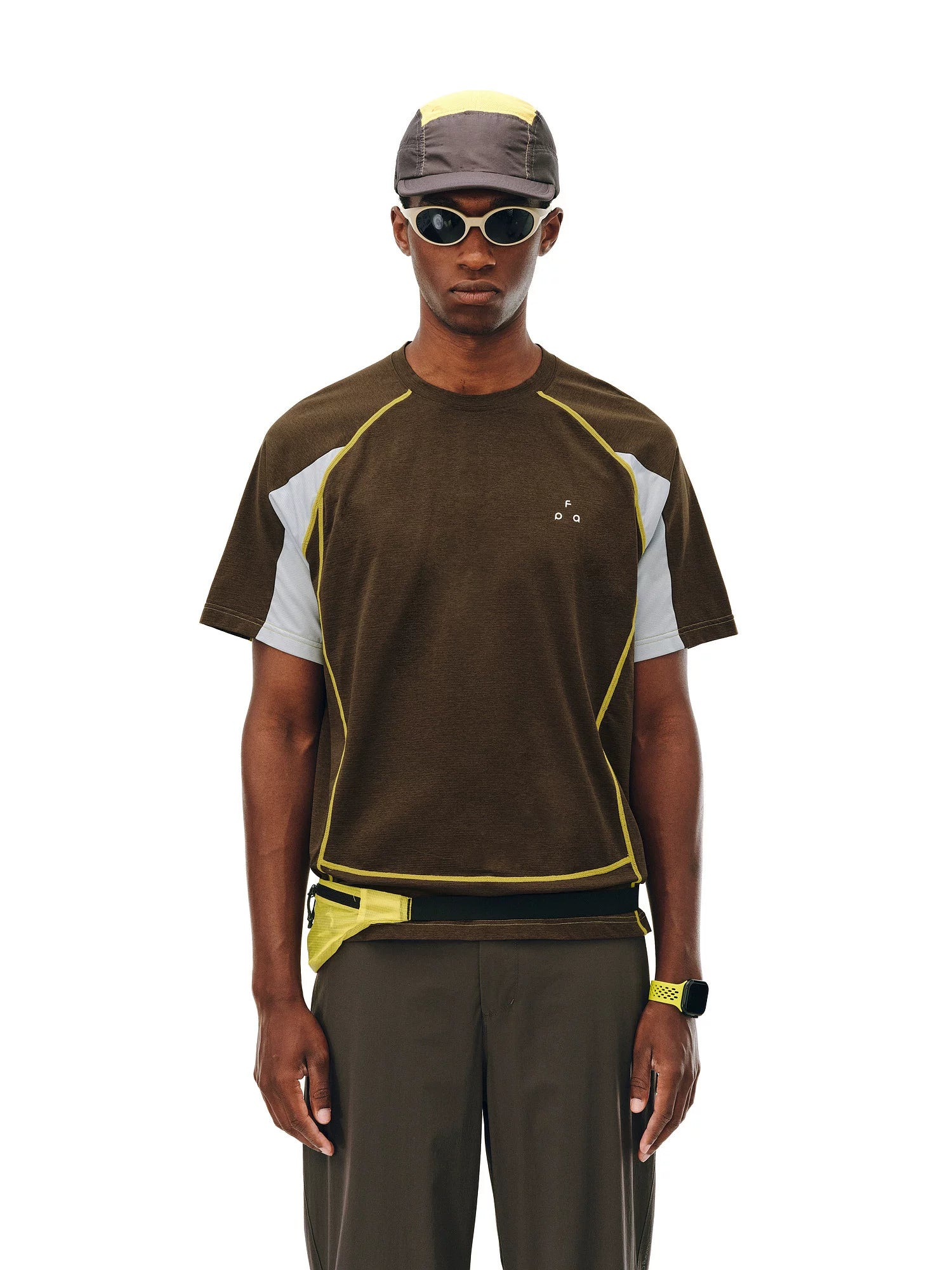 FPA Contrasting Splicing Quick Drying Casual Tee