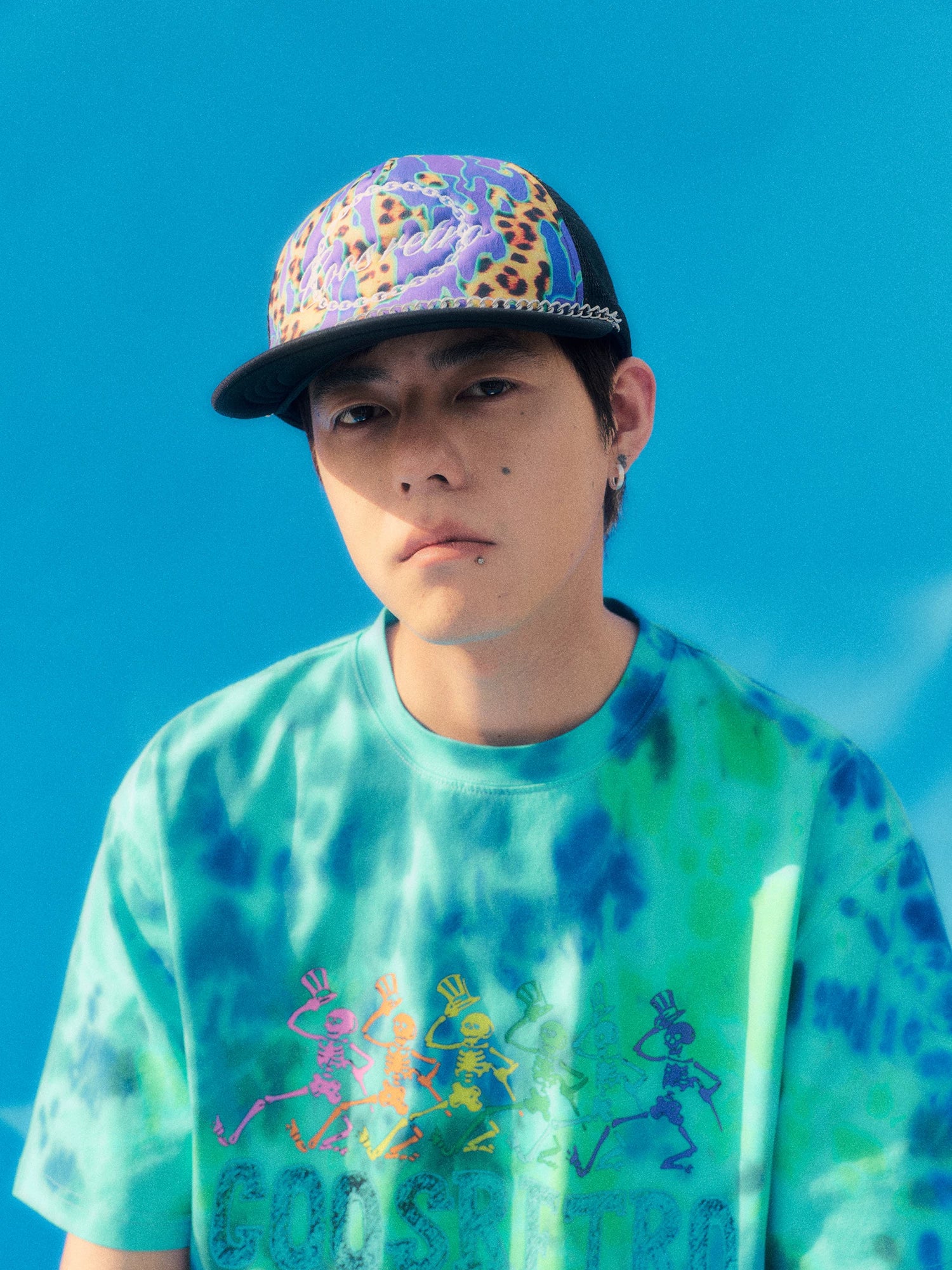 CoosRetro Hip Hop Graffiti Print Versatile Baseball Cap