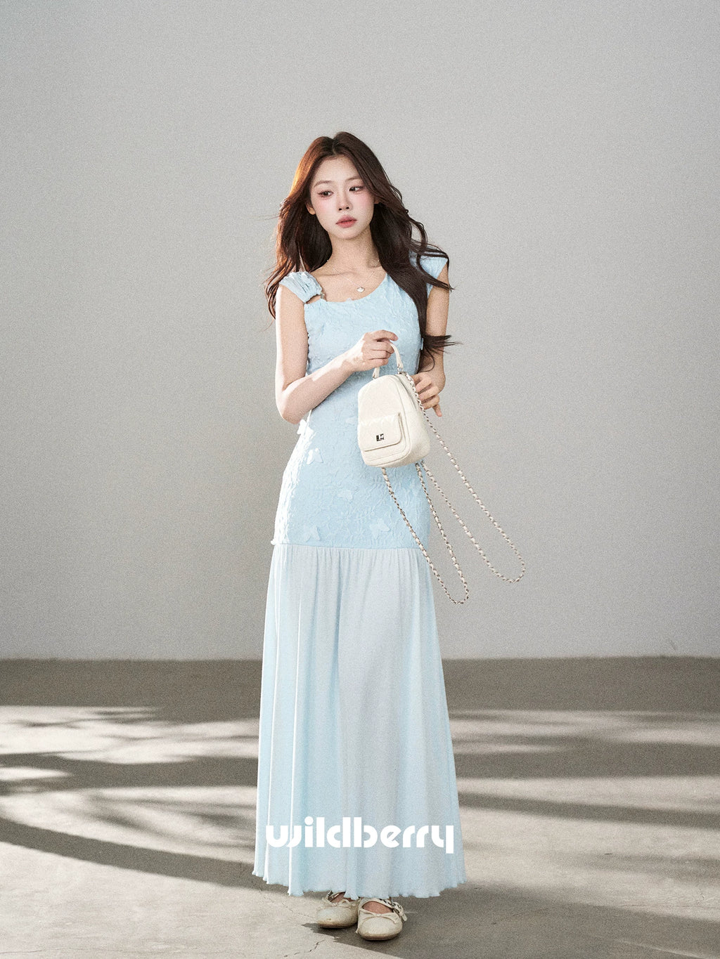 Wildberry Knitted Lace Dress