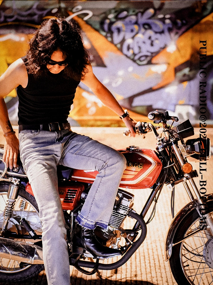 PUBLICRADIO Versatile Denim Flared Pants