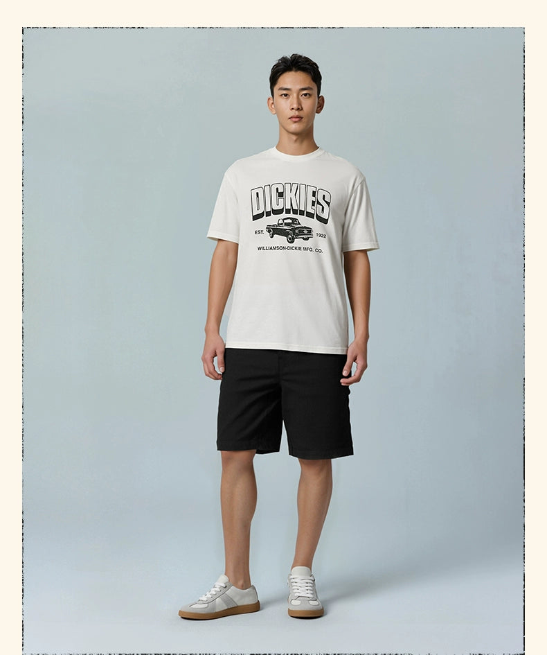 Dickies Loose Quick Drying Breathable Racing Culture Printed Tee