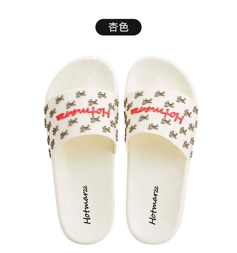 Hotmarzz Bathroom Non-slip Home Flip Flops Sandals