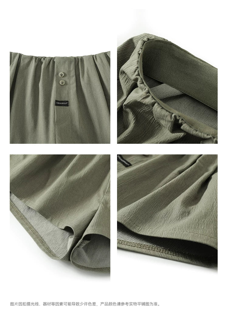 YOUNG KYLIN Stylish Stacked Shorts Skirt