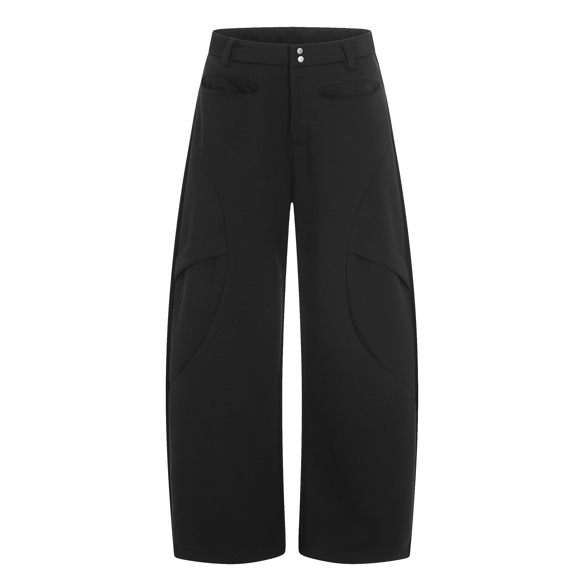 11KN retro wide-leg casual pants