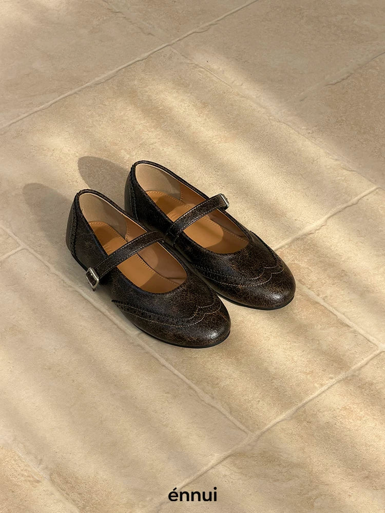 Ennui Vintage Pumps Flat Shoes