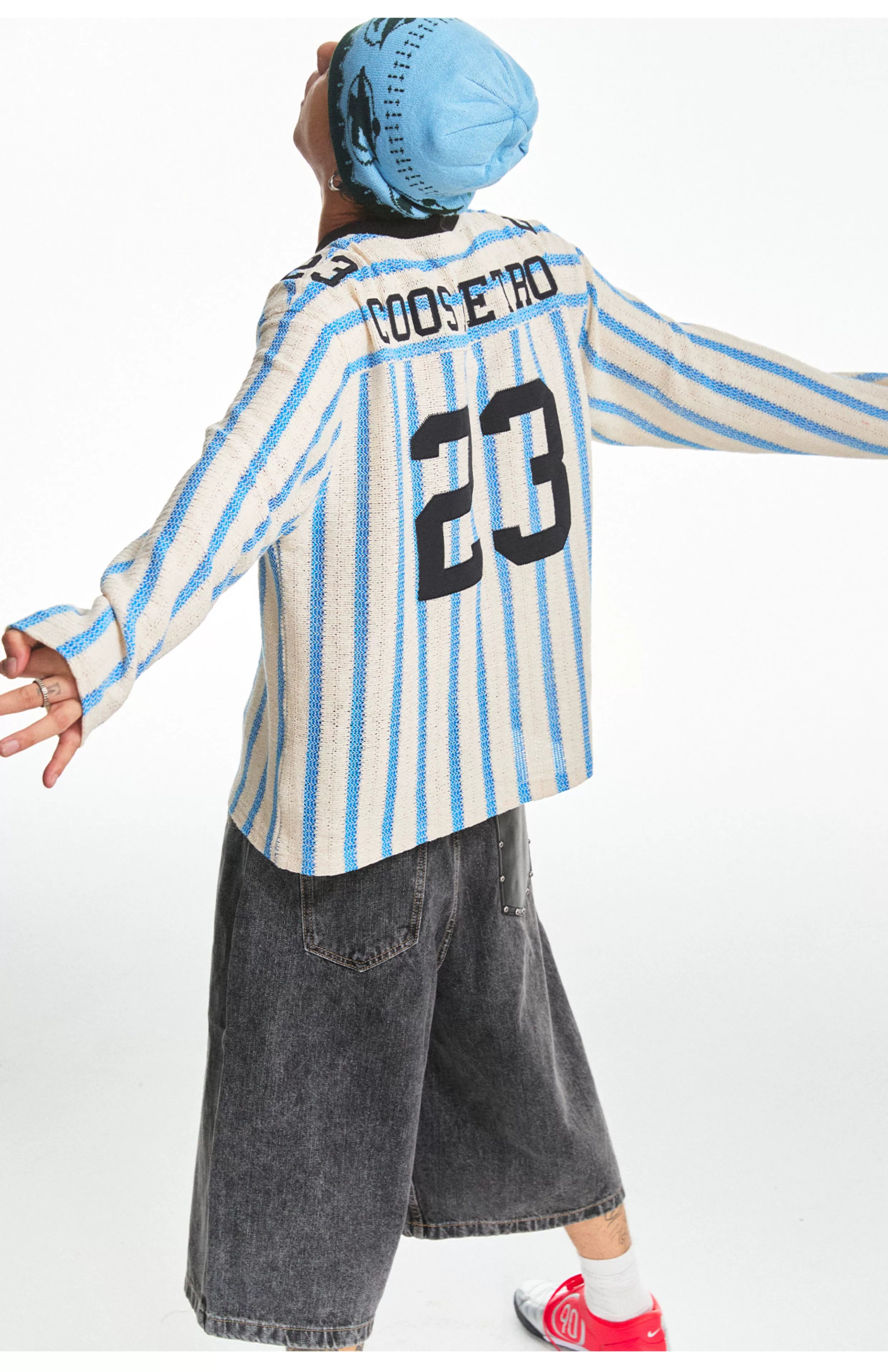 CoosRetro Vintage Hollow Breathable Long Sleeve