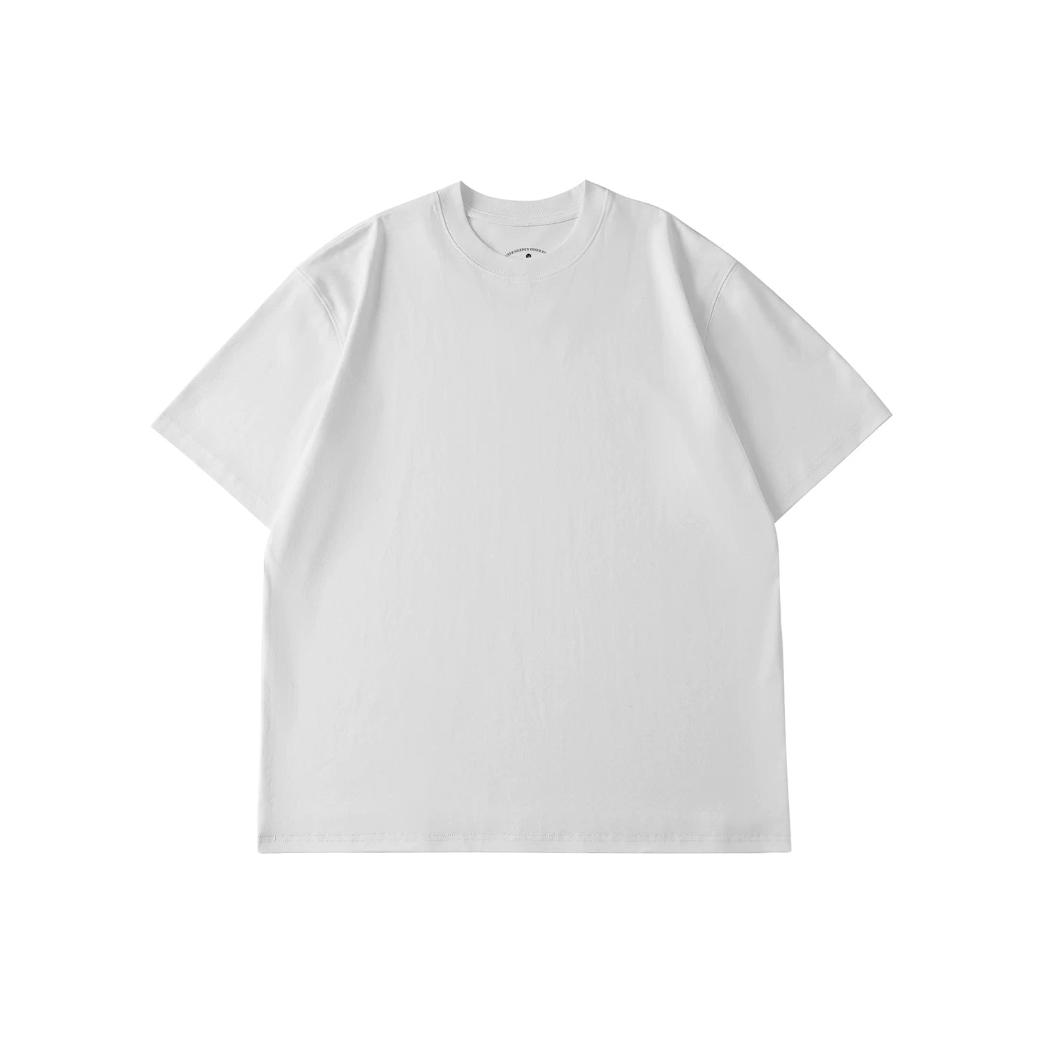 LR Drape Anti-wrinkle Solid Color Backing Tee