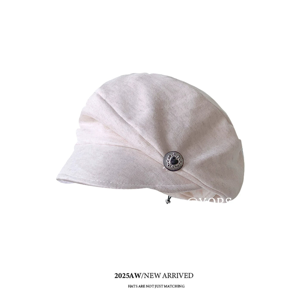 YORSOY Trendy Retro Pleated Cloud Beret
