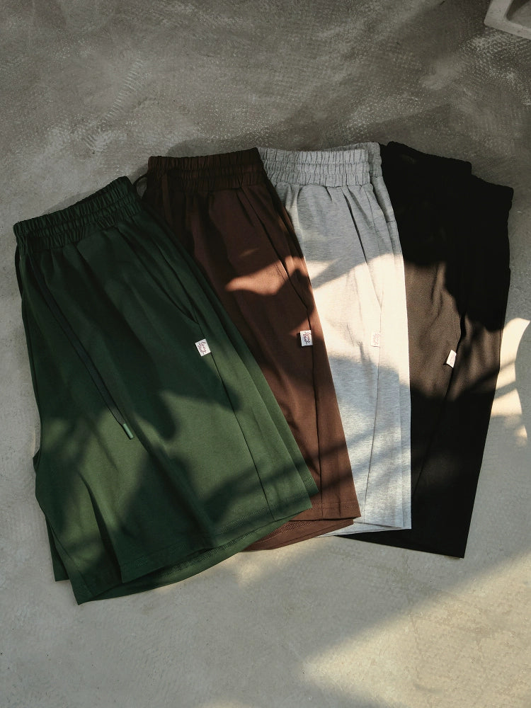 LIVINGTOWN Elastic Drawstring Waist Quick-drying Versatile Shorts