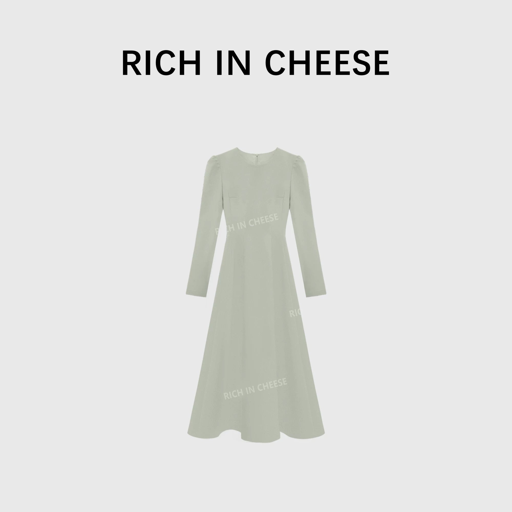 RICH IN CHEESE Temperament High-end Waist Suit Dress