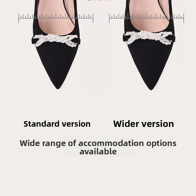 Lily Wei Temperament Versatile High Heels