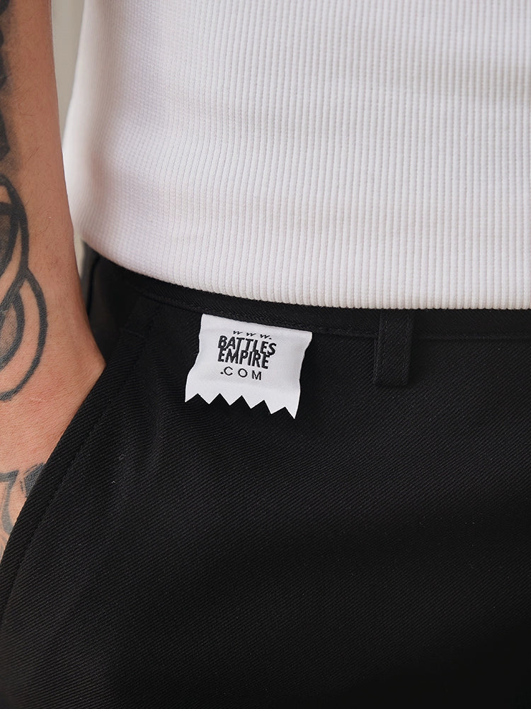 Battles Simple Casual Vintage Casual Pants