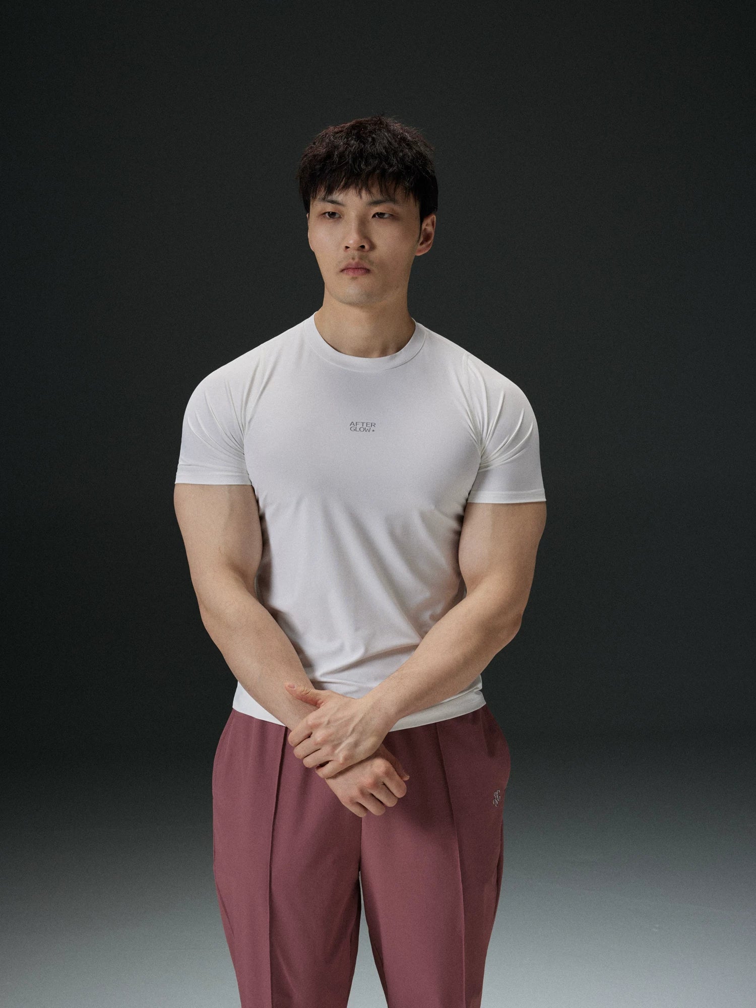 AFTERGLOW High Elastic Quick Dry Sports TEE