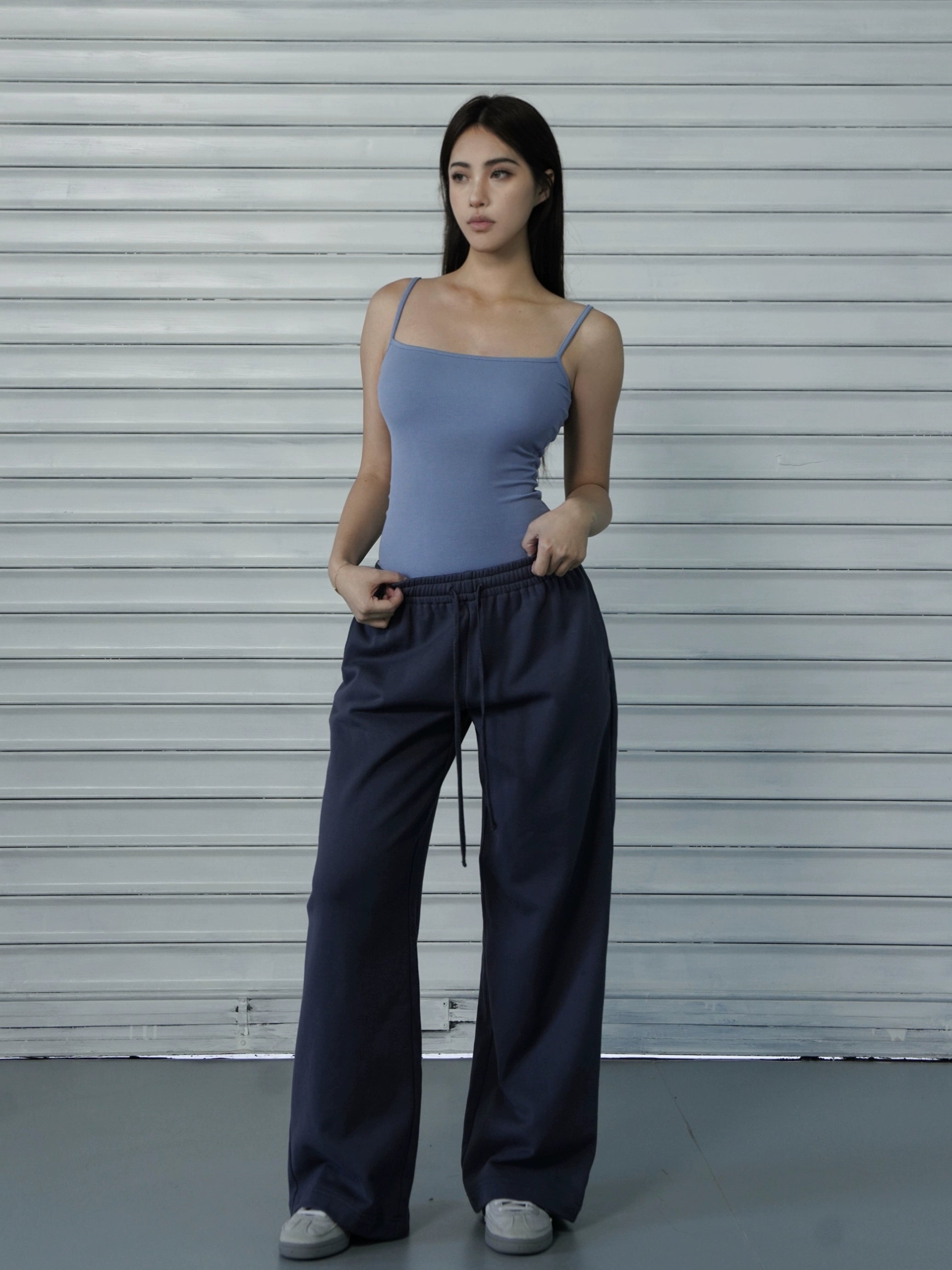 Jim Kennet Low Waist Straight Versatile Sweatpants