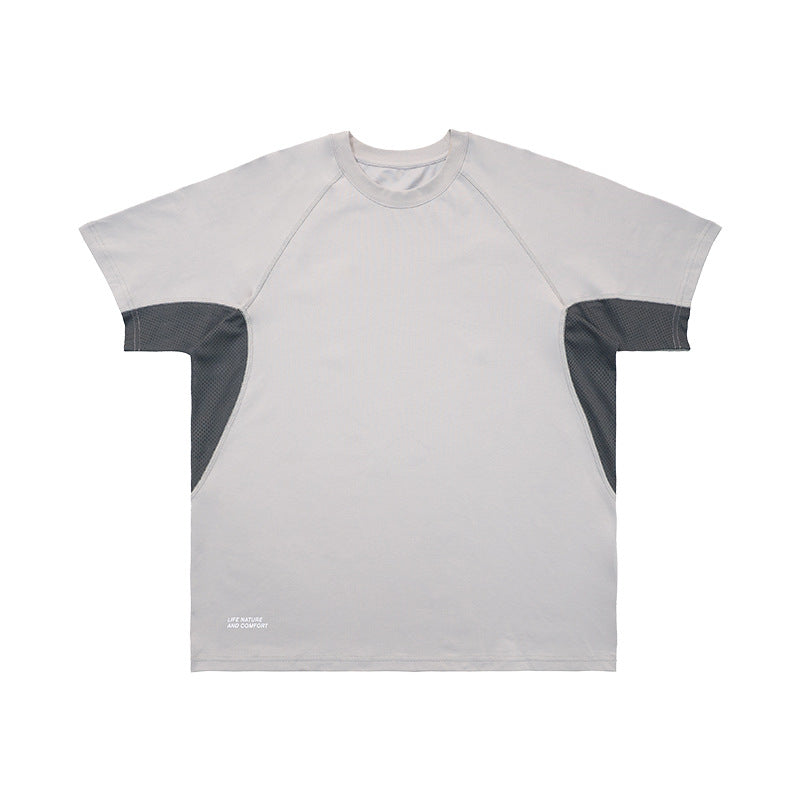 UNF Quick Drying Breathable Contrasting Splicing Tee