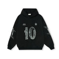 FPA Hooded Digital Retro Mottled Sweater