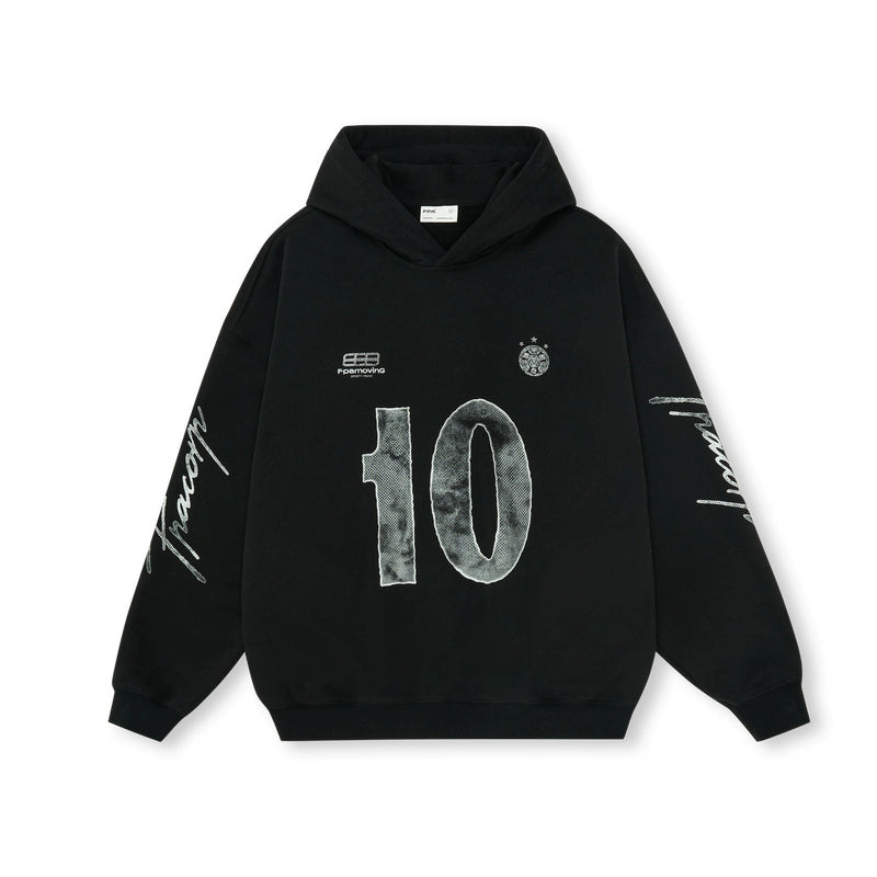 FPA Hooded Digital Retro Mottled Sweater