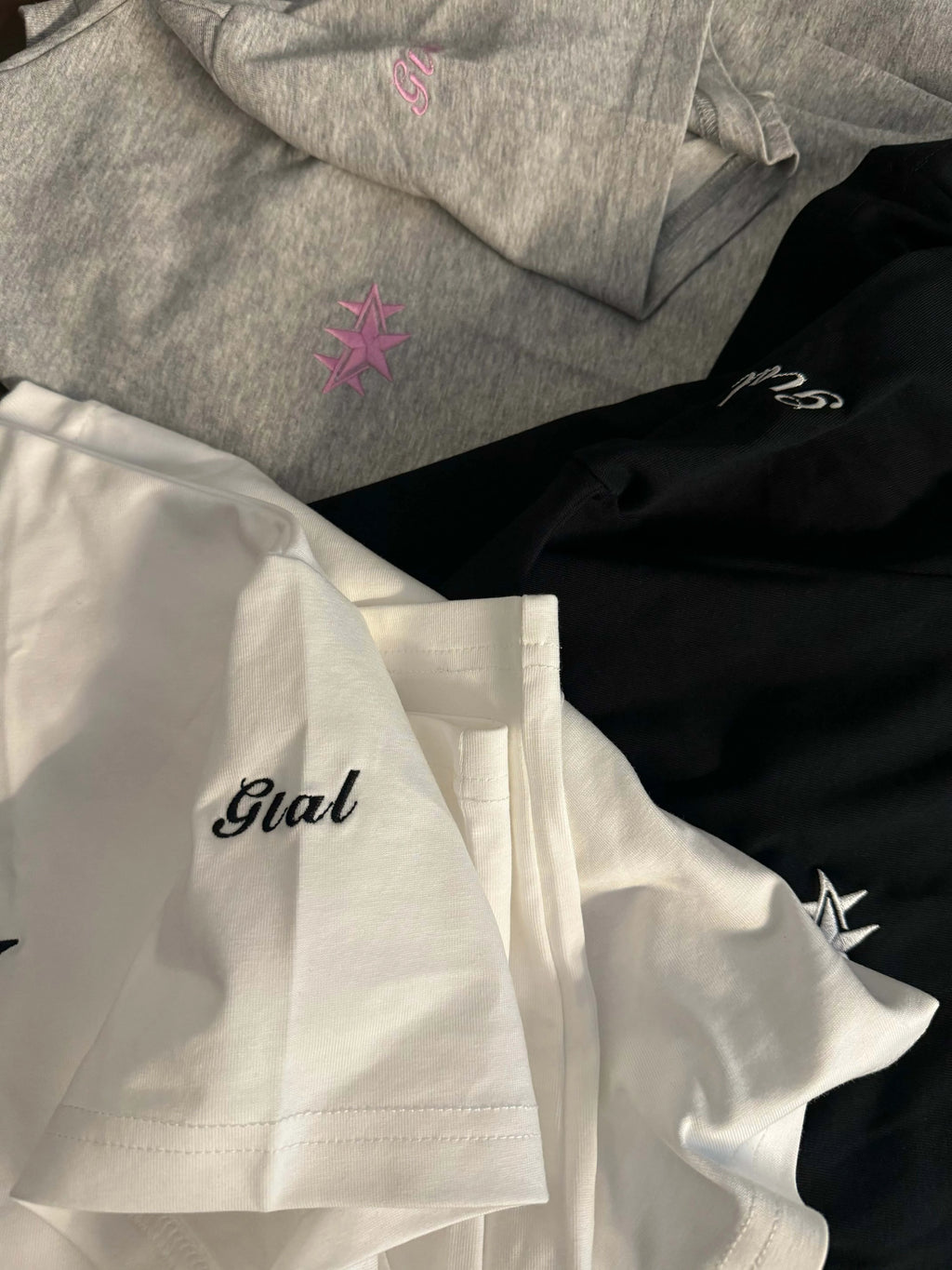 GTAL American Star Embroidery Small Neckline Tee