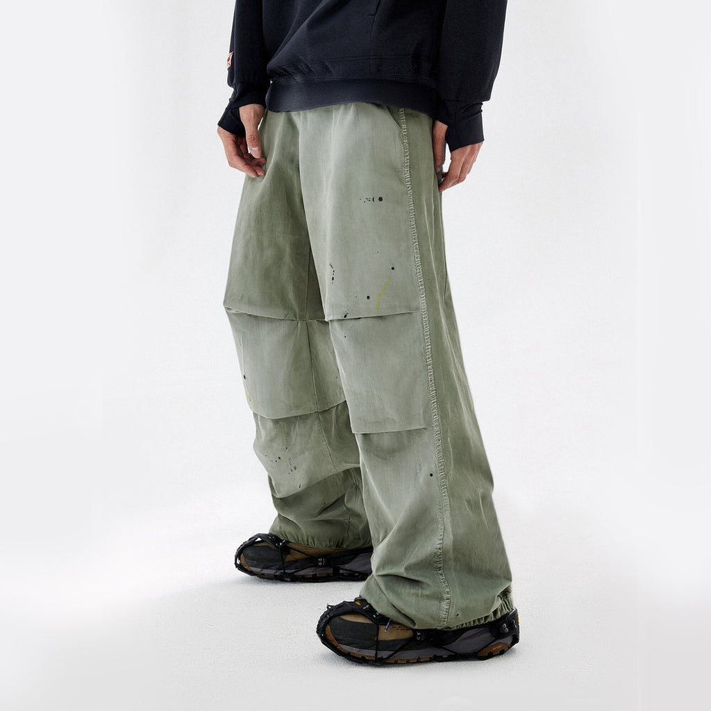 (Clearance) Inflation Splashing Loose Leggings Casual Pants