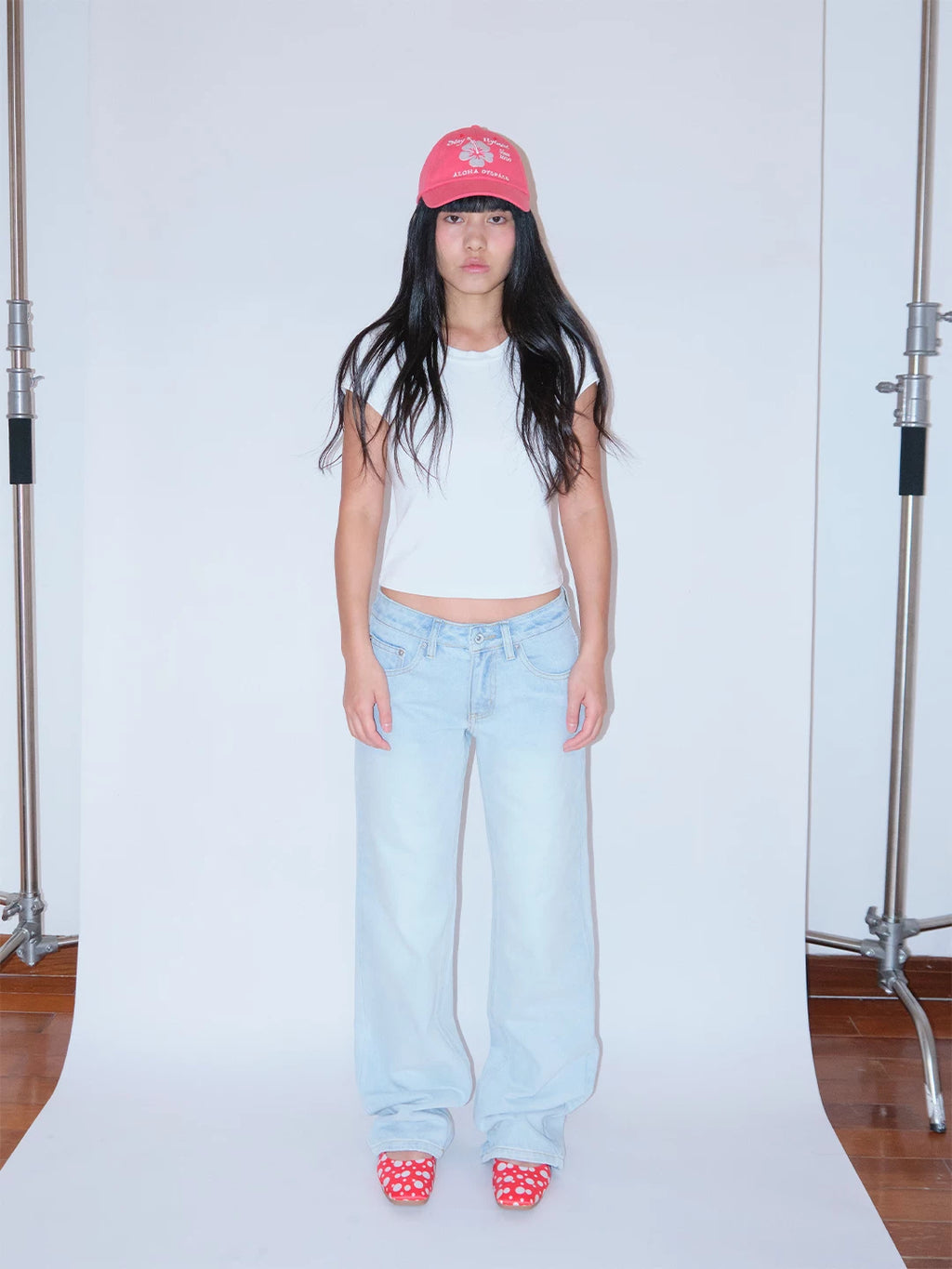 FUNKYFUN Vintage Straight Jeans